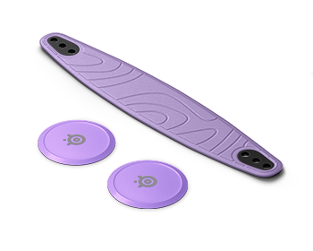 steelseries nova gaming headset booster pack: lilac
