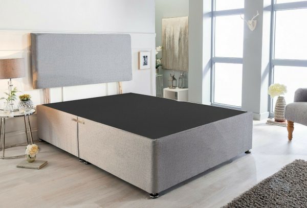 Standard Divan Base | Choose your Draws and Headboard - 4ft6 Double Bed (135cm x 190cm) / 4 Drawers / Plain standard divan base | choose your draws and headboard – 4ft6 double bed (135cm x 190cm) / 4 drawers / plain