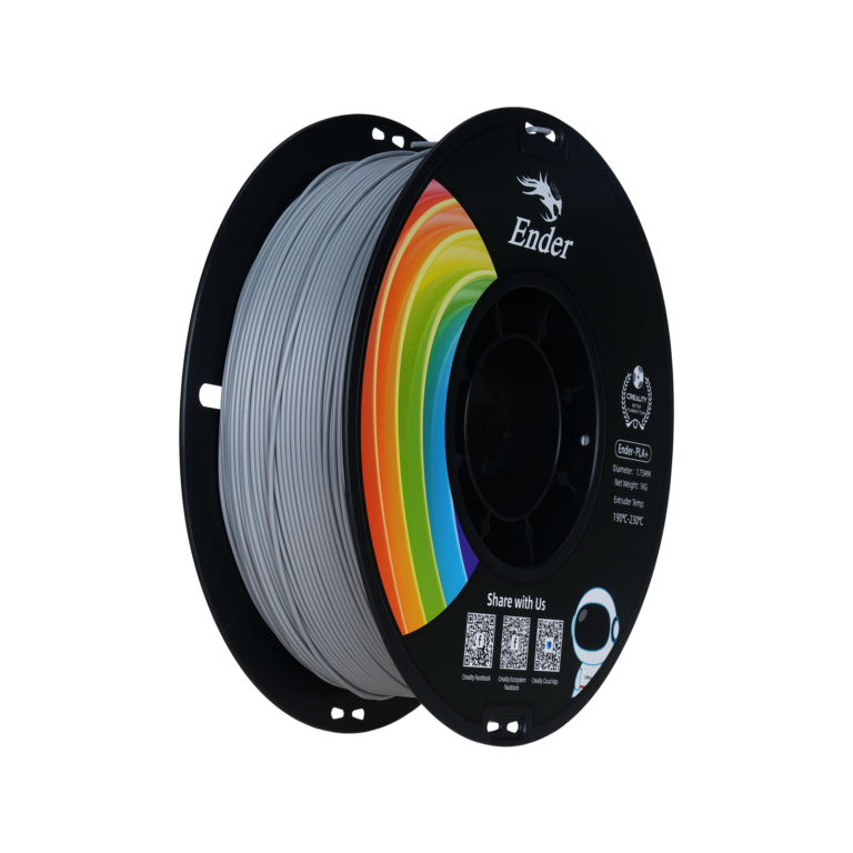 ender 1.75mm pla+ 3d printing filament 1kg – grey