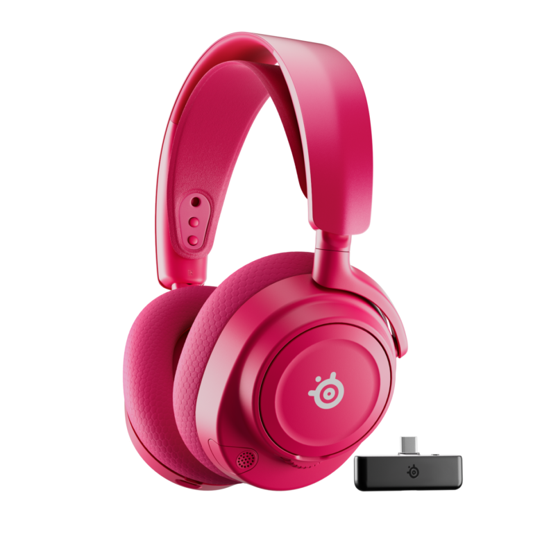 steelseries arctis nova 7x gen 2 wireless gaming headset with mobile app control for xbox | magenta