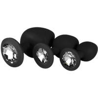 easytoys diamond plug set – 3 pcs