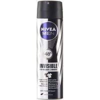 nivea invisible black & white for men deo spray 150 ml