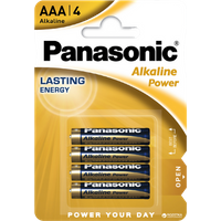 panasonic alkaline 4xaaa batteries