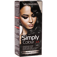 mellor & russell simply colour hair colour – 2.0 natural black