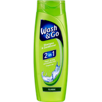 Wash & Go 2in1 Shampoo & Conditioner - 400 ml wash & go 2in1 shampoo & conditioner – 400 ml