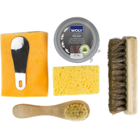 woly shoe care kit – 7 parts