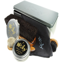 woly collectors shoe care kit – 7 pieces