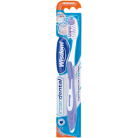 wisdom interdental medium toothbrush