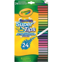 crayola super tips colour tips – 24 pcs