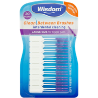 wisdom large spacer brushes – 20 pcs
