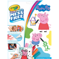 crayola gurli gris colour wonder mess free colouring book – 23 parts