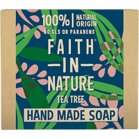 faith in nature vegan hand soap tea tree – 100 g