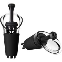 vacu wine wine decanter & wine stopper