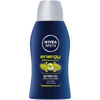 nivea men energy shower gel travel bottle – 50 ml