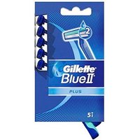 gillette disposable scrapers blue ii 5 pcs