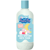 grow with peppa pig baby bedtime bath foam – 350 ml