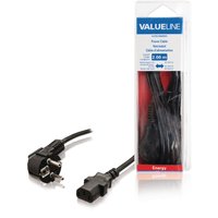 valueline power cable schuko angled – 2 metres