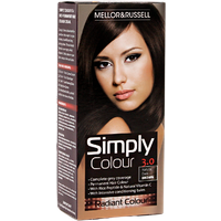 Mellor & Russell Simply Colour Hair Colour - 3.0 Natural Dark Brown mellor & russell simply colour hair colour – 3.0 natural dark brown