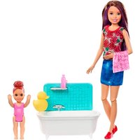 Barbie Skipper Babysitter Play Set Child & Bathtub barbie skipper babysitter play set child & bathtub