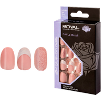 royal artificial nails fairy dust – 24 pcs