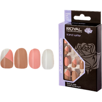 Royal Artificial Nails Iced Latte - 24 pcs royal artificial nails iced latte – 24 pcs