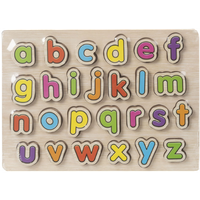 wood works chunky puzzle alphabet