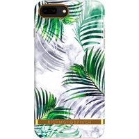 richmond & finch white marble tropics mobile cover – iphone 8 plus