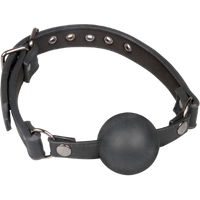 easytoys large gag ball – black