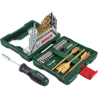 bosch x line titanium drill and bit set – 41 pieces
