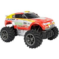 rastar pajero evolution dakar rally r/c car 1:18