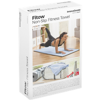 innovagoods non slip yoga towel