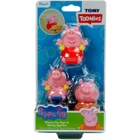 cuddly pig squirters bath toy – 3 pieces