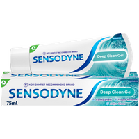 sensodyne deep clean gel toothpaste – 75 ml