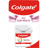colgate total pro gum health waxed dental floss