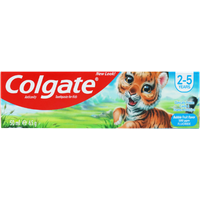 colgate bubble fruit 2–5 years kids toothpaste – 50 ml