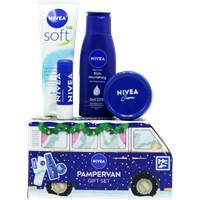 nivea pampervan skincare gift set – 4 pcs