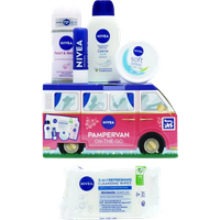 nivea pampervan on the go gift set – 5 pcs