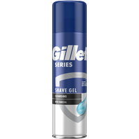 gillette series shave gel cleansing with charcoal – 200 ml