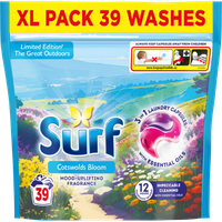 Surf 3-in-1 Cotswold Bloom Laundry Washing Detergent Capsules - 39 Pcs surf 3 in 1 cotswold bloom laundry washing detergent capsules – 39 pcs