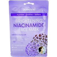 Derma V10 Brightening Niacinamide Sheet Mask derma v10 brightening niacinamide sheet mask