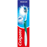Colgate Advanced White Medium Toothbrush - Assorted colgate advanced white medium toothbrush – assorted