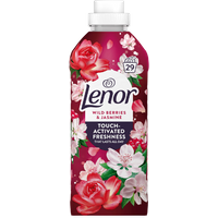 lenor wild berries & jasmine fabric conditioner – 899 ml