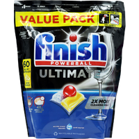 Finish Powerball Ultimate Lemon Dishwasher Tablets - 60 Pcs finish powerball ultimate lemon dishwasher tablets – 60 pcs