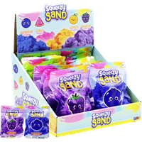 Squeezy Sand Fruit Crush Scented Mouldable Sensory Sand - Assorted squeezy sand fruit crush scented mouldable sensory sand – assorted