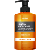 kundal honey & macadamia white musk body wash – 500 ml