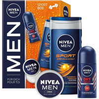 nivea men sport box grooming & body care gift set – 3 pcs