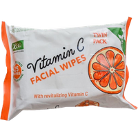 xbc vitamin c facial cleansing wipes twin pack – 2 pcs