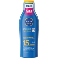 nivea sun protect & moisture spf15 medium sun lotion – 200 ml