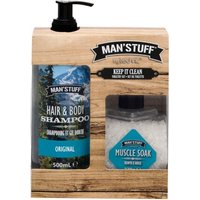 Man'Stuff Keep It Clean Bath Set man’stuff keep it clean bath set