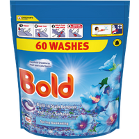 bold 2 in 1 spring awakening laundry detergent capsules – 60 pcs